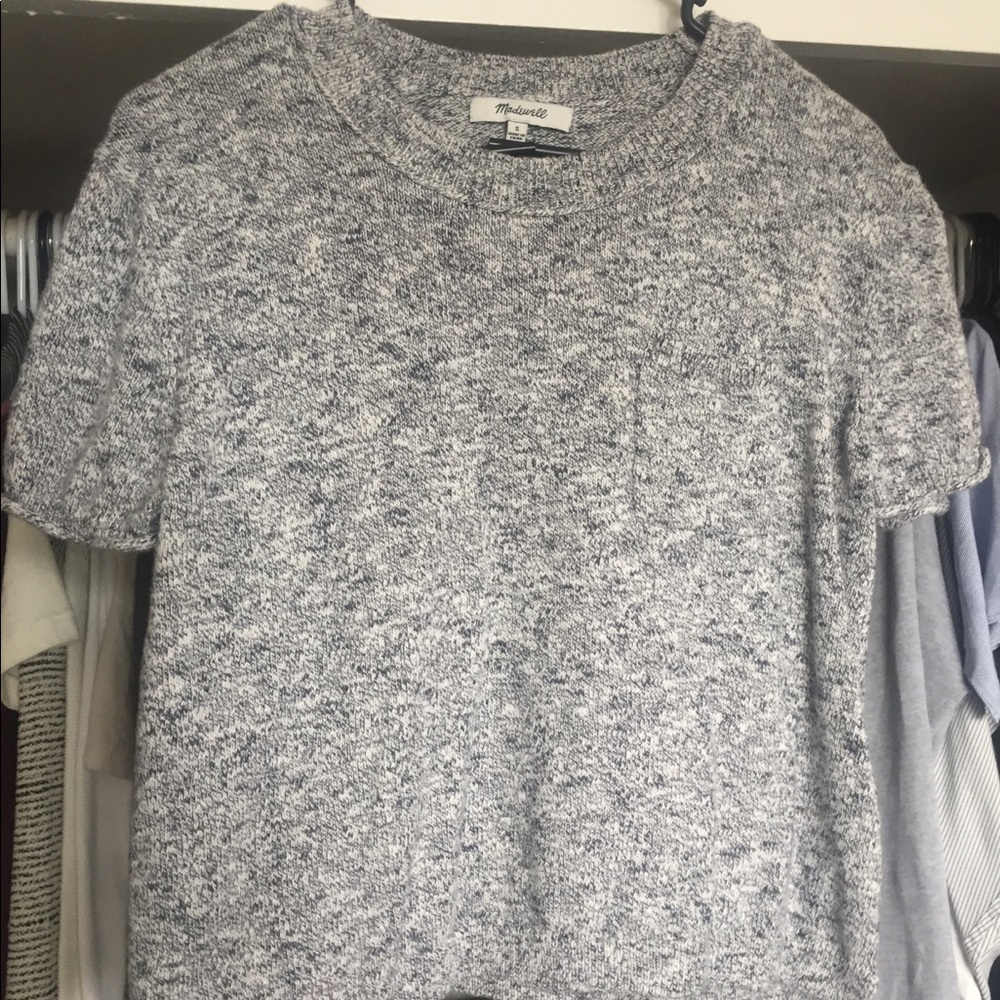Madewell crop sweater top